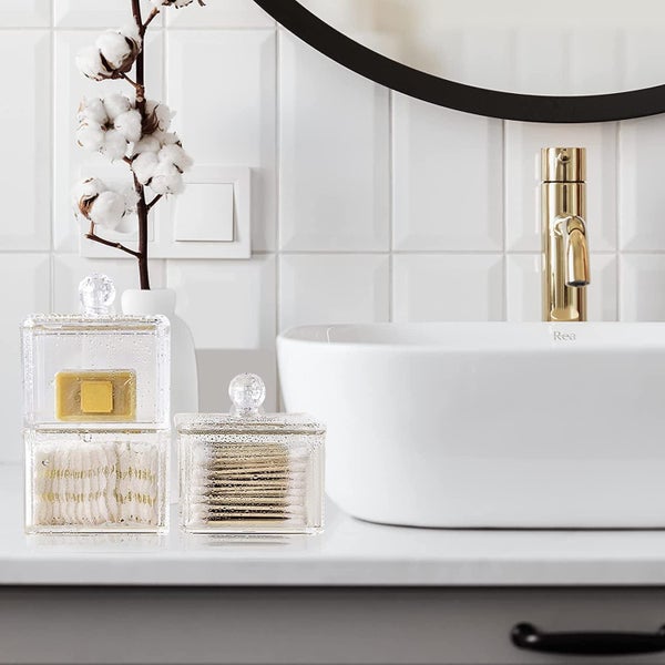 Hair Accessories Organizer for Girls, 3 Stackable Hair Organizer Storage wi Carousel 7