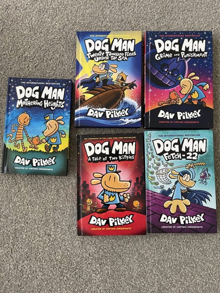 Dog Man Books by Dav Pilkey x 5 Carousel 1