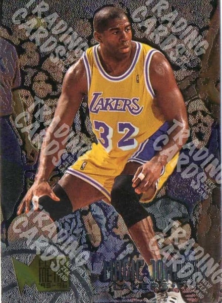 Magic Johnson – 1995-96 Fleer Metal #161 Carousel 1