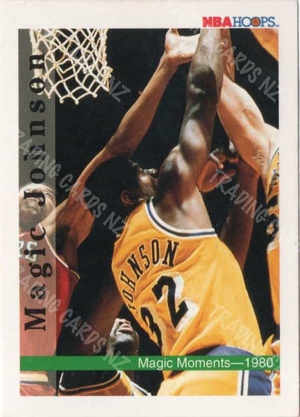 Magic Johnson – 1992-93 NBA Hoops #328 Carousel 1