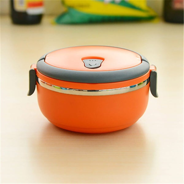 Stainless Steel Lunch Box - Insulated Food Container (Hot & Cold) - Leakpro Carousel 6