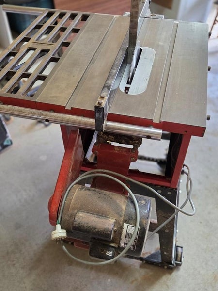 Frejoth 250mm Table saw with sliding leaf Carousel 7