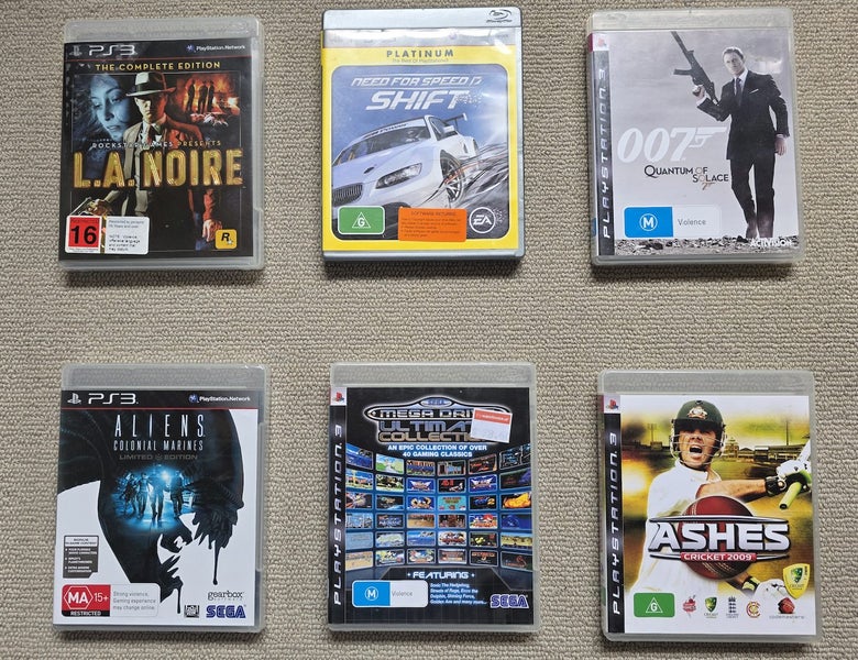PS3 6 game bundle Carousel 1
