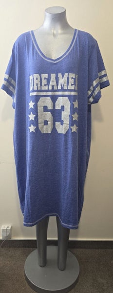 BRAND NEW PLUS BLUE SILVER SPARKLE NIGHTIE size NZ 26-28 Carousel 1