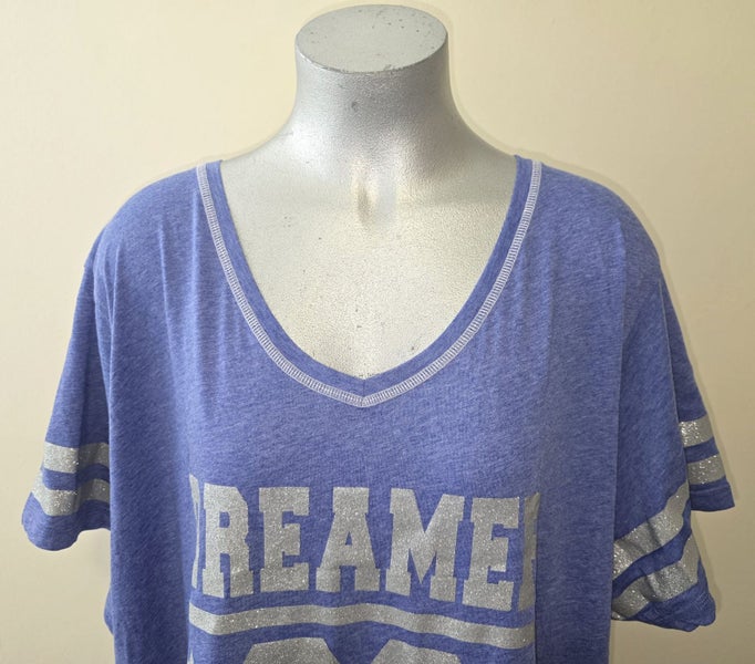 BRAND NEW PLUS BLUE SILVER SPARKLE NIGHTIE size NZ 26-28 Carousel 2