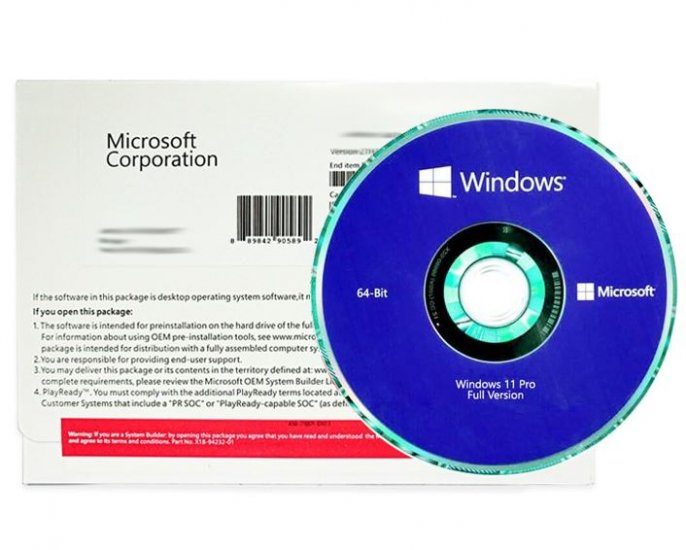 Microsoft Windows 11 Home 64bit OEM Eng Intl 1PK DSP OEI DVD Carousel 5