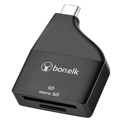 Bonelk USB-C to MicroSD/SD Compact Adapter ( Black ) [ELK-80065-R] Carousel 1