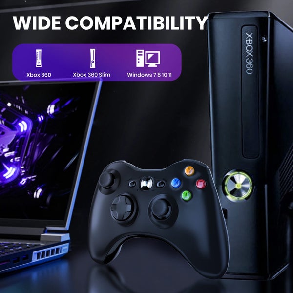 Xbox 360 Wireless Controller, 2.4G Wireless Controller Gamepad with Vibrati Carousel 2