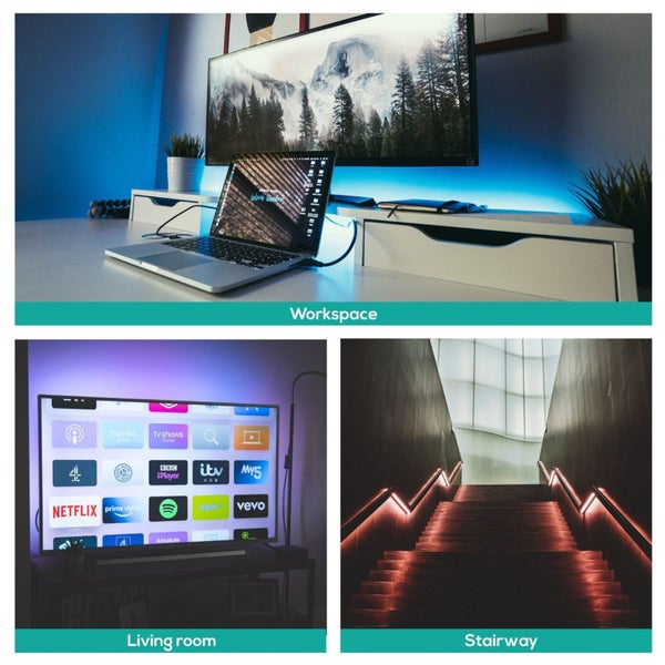 mbeat ACA-LS65RGBWW-5M Activiva 5M IP65 Smart RGB LED Strips [ACA-LS65RGBWW-5M] Carousel 7