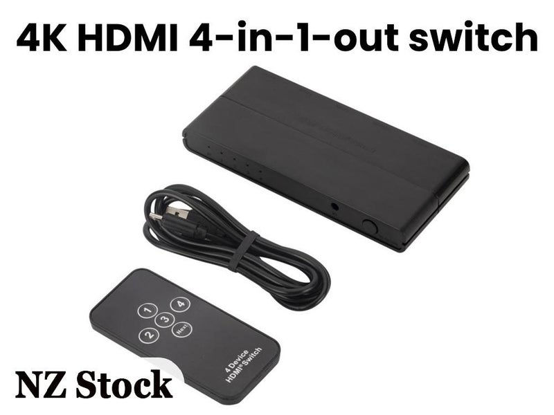 HDMI Switcher 4 in 1 out Carousel 1