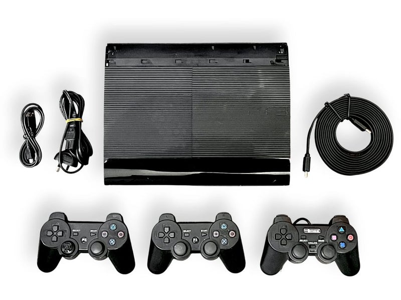 PS3 Super-Slim 500GB Premium Console + 3 Controllers Carousel 1