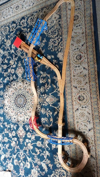 'Thomas the Tank Engine' wooden trains and tracks Carousel 1