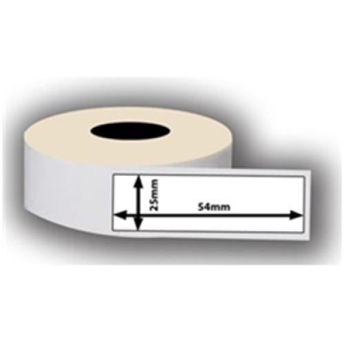 Generic 11352 Compatible Dymo Multipurpose Label 25mm x 54 mm White roll 500 Carousel 1