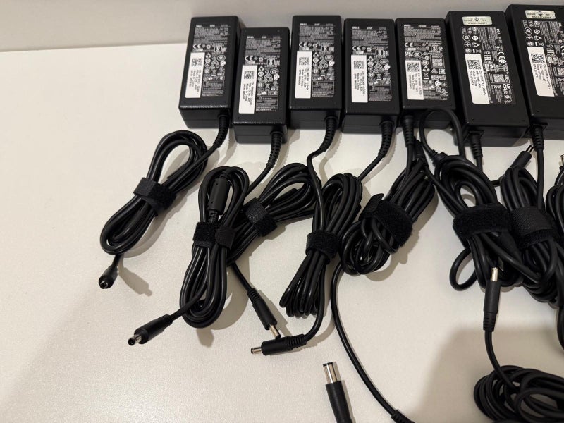 $1 Res Dell Laptop/Desktop Chargers – Bulk Lot (Used, Genuine Dell) Carousel 2