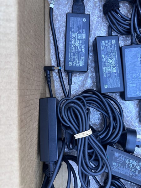 $1 Res HP Laptop Chargers – Bulk Lot (Used, Genuine HP) Carousel 2
