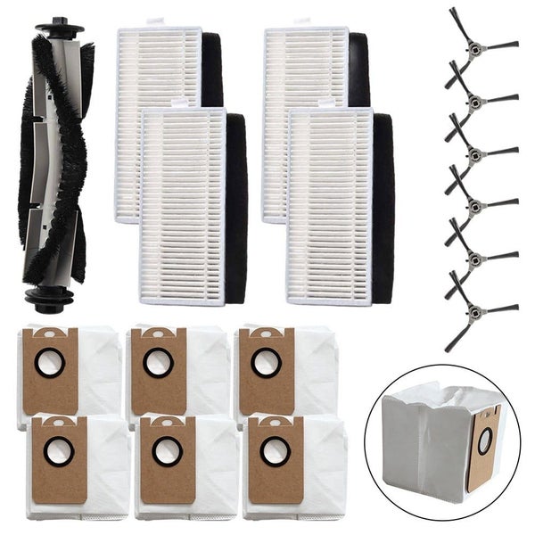 Replacement for iHome for Nova S1 Pro iHRVS1PRO-3BLK Main Brush Side Brush Carousel 2