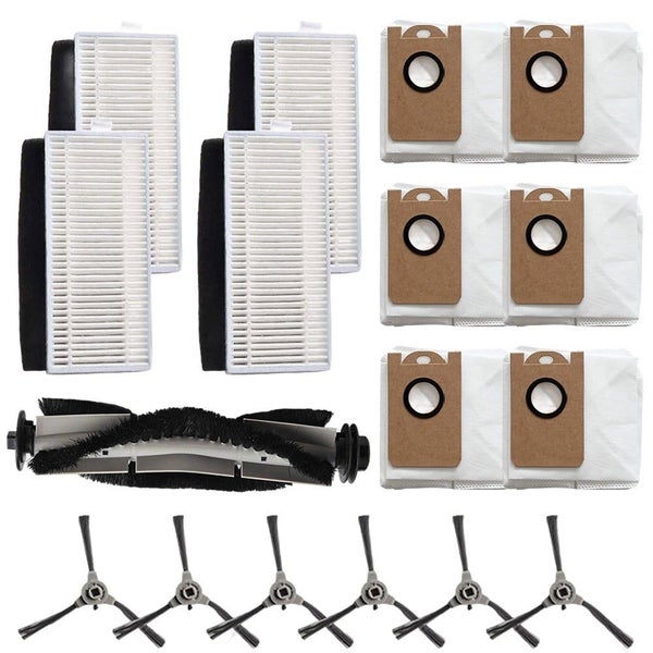Replacement for iHome for Nova S1 Pro iHRVS1PRO-3BLK Main Brush Side Brush Carousel 9
