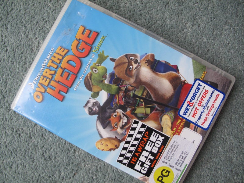 Over the Hedge - DVD :) Carousel 1