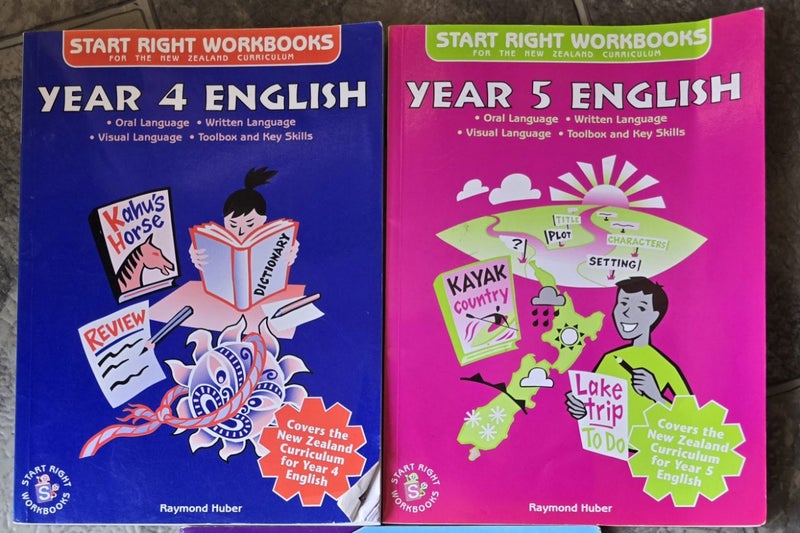 Start Right English Workbooks for Year 4 and 5 - New Carousel 1