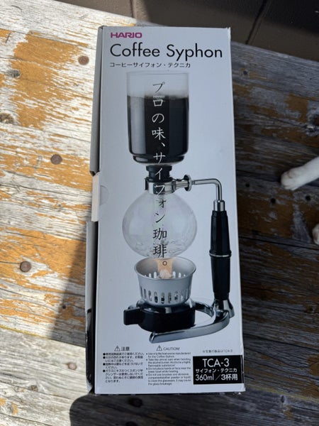 Hario TCA-3 Coffee Syphon, Clear Carousel 2