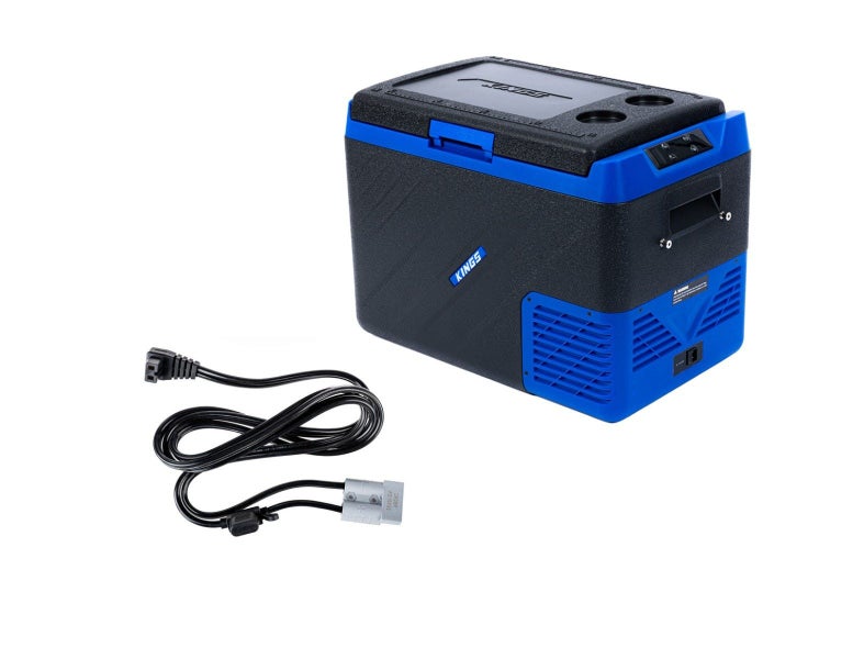 Kings Escape 40 Portable Camping Fridge / Freezer + 1.8m 12v Fridge Cable Carousel 1