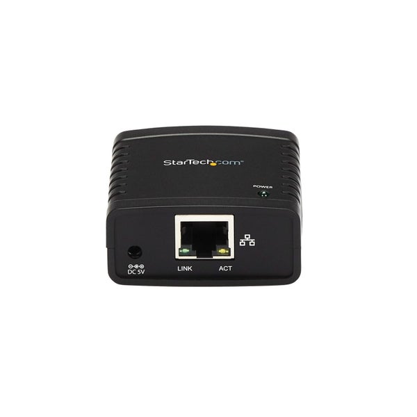 Star Tech 100Mbps Ethernet to USB 2.0 LPR Print Server 10Base-T 100Base-TX Carousel 2