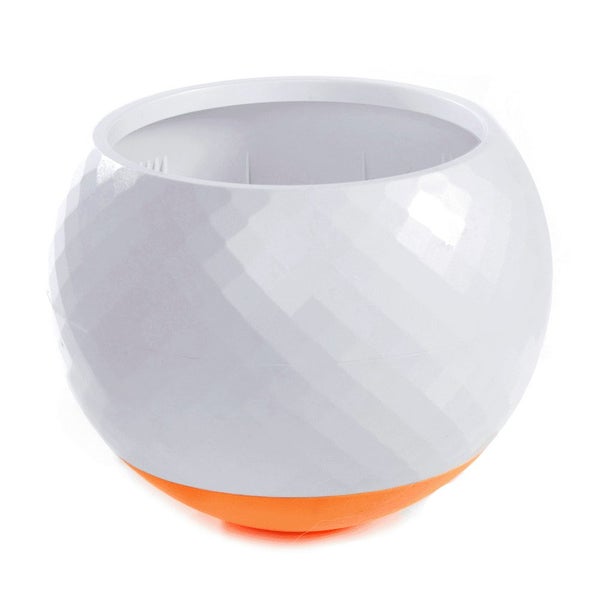 All Fur You 17.4cm Wobbler Slow Feeder Interactive Pet Dog Cat Food Bowl Orange Carousel 1