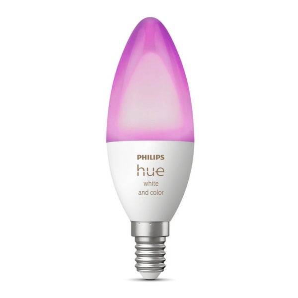 Philips 5.3W Hue White Color Dimmable Globe LED Light Bulb E14 Bluetooth Control Carousel 1