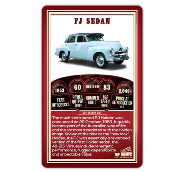 Top Trumps Holden Heritage Edition Cards Educational Game 6y+ Family Kids Adult Carousel 2