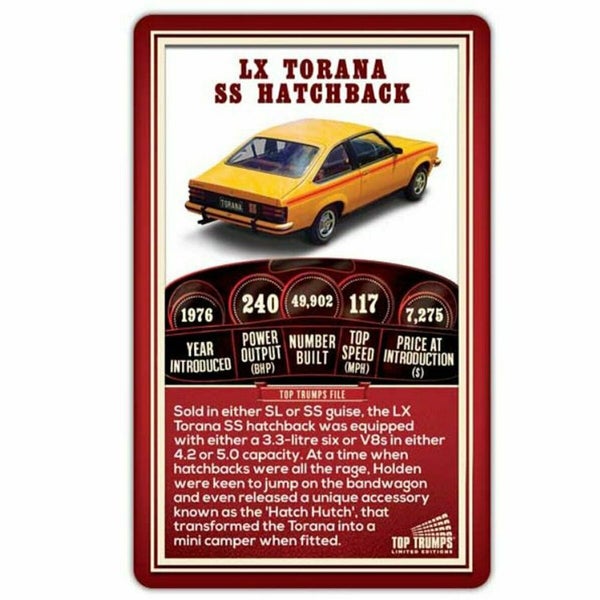 Top Trumps Holden Heritage Edition Cards Educational Game 6y+ Family Kids Adult Carousel 4