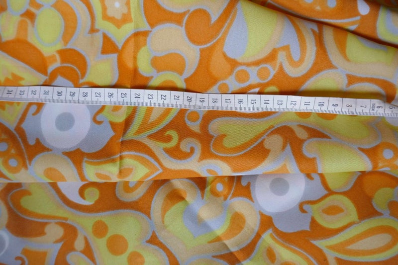 retro yellows bright swirls Carousel 4