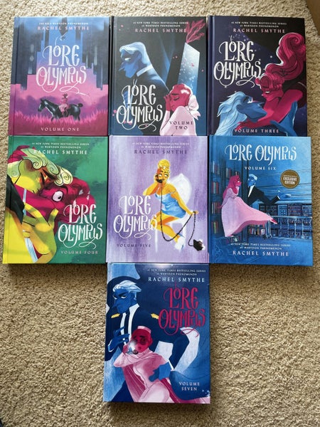 LORE OLYMPUS hardcovers 1-7 Carousel 1