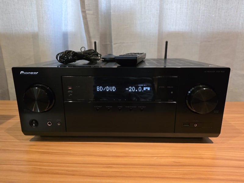Pioneer VSX-832 AV Receiver + Remote & Mic Carousel 2