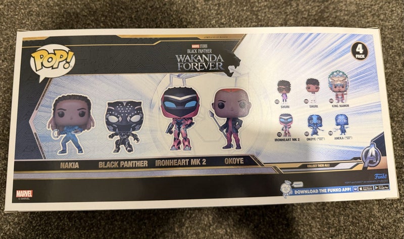 Black Panther 2: Wakanda Forever - Pop! Vinyl Figure 4-Pack (Marvel) Carousel 2
