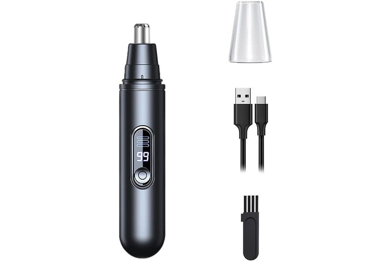 Nose Hair Trimmer for Men and Women Electric Facial and Ear Hair Remover Carousel 1