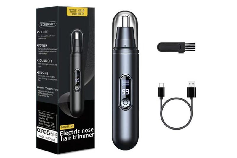 Nose Hair Trimmer for Men and Women Electric Facial and Ear Hair Remover Carousel 6