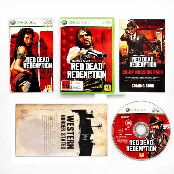 Red Dead Redemption (Xbox 360 - ORIGINAL PRINT) *MINT COLLECTOR'S* Carousel 2