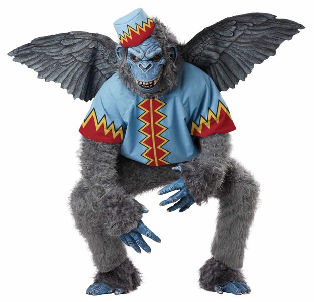 Evil Winged Flying Monkeys Of Oz Fairy Tale Story Book Week Men Costume Carousel 1