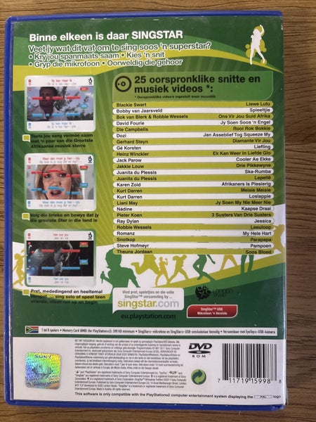 Singstar Afrikaanse Treffers (no manual) Carousel 3