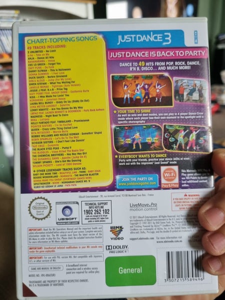 Just dance 3 wii game Carousel 2