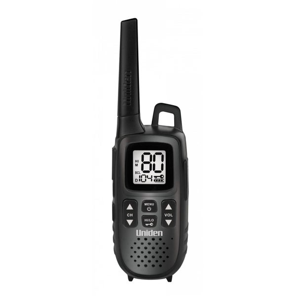 Uniden UH615-2 (Twin Pack) UHF 1.5Watt CB Handheld 2-Way Radio walkie talkie 80 Carousel 2