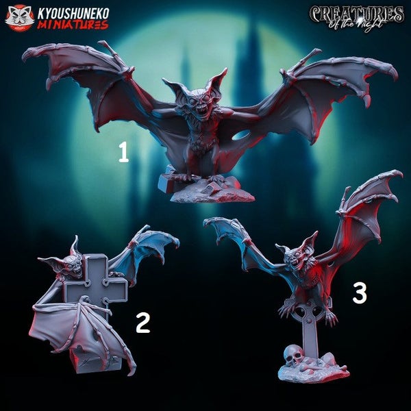 Vampire Counts Fell Bats (x3) Carousel 1