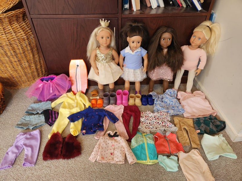 Bulk lot- Our Generation Dolls Carousel 1