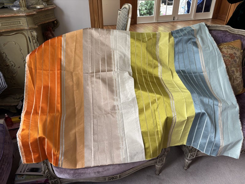 Designers Guild fabric - Caviglia stripe Carousel 1