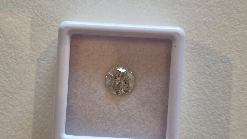 $1 RES * Valuation $8,181.00 * 1.16ct Round Large WHITE Diamond Loose IGL CERT Carousel 1