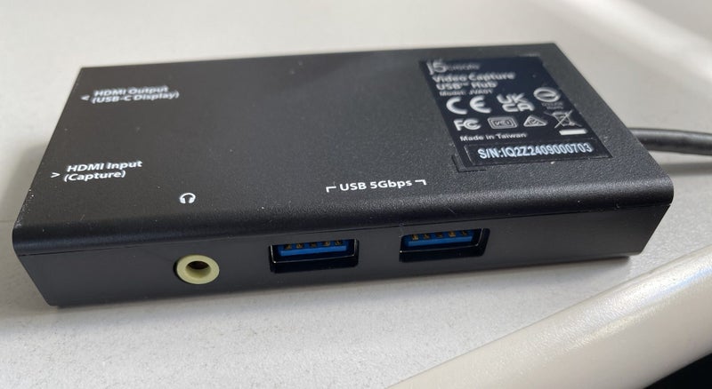 Video Capture USB Hub Carousel 2
