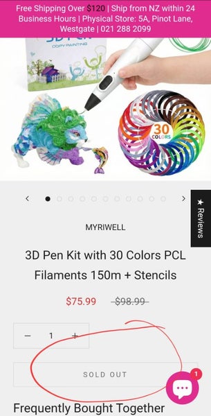 Kids 3D Pen & Filament Carousel 2