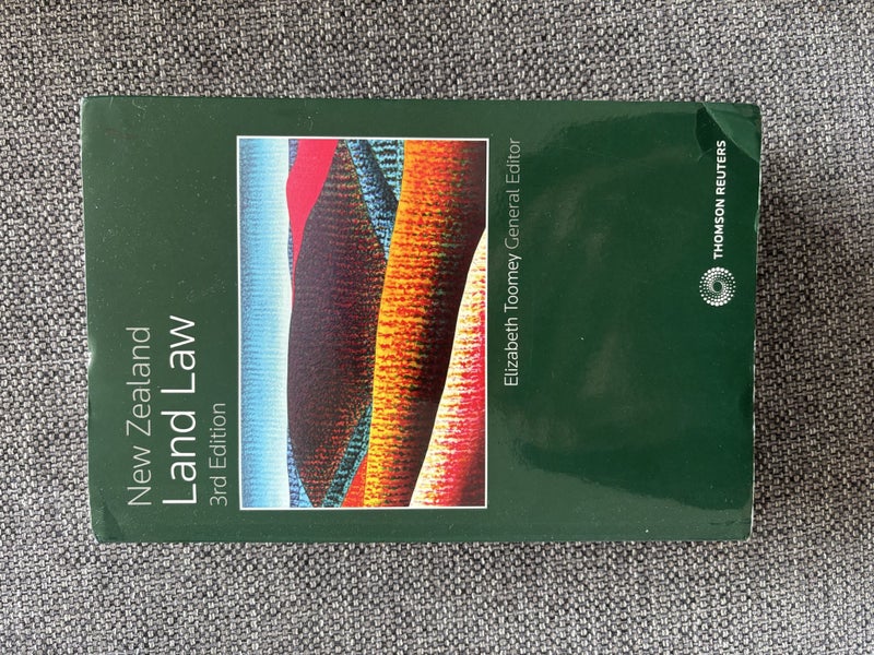 NZ Land Law 3rd edition Carousel 1