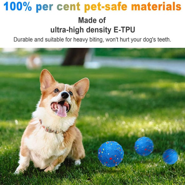 Automatic Interactive Dog Toy Ball | Moving Bouncing Chew for Medium Large Dogs Carousel 2