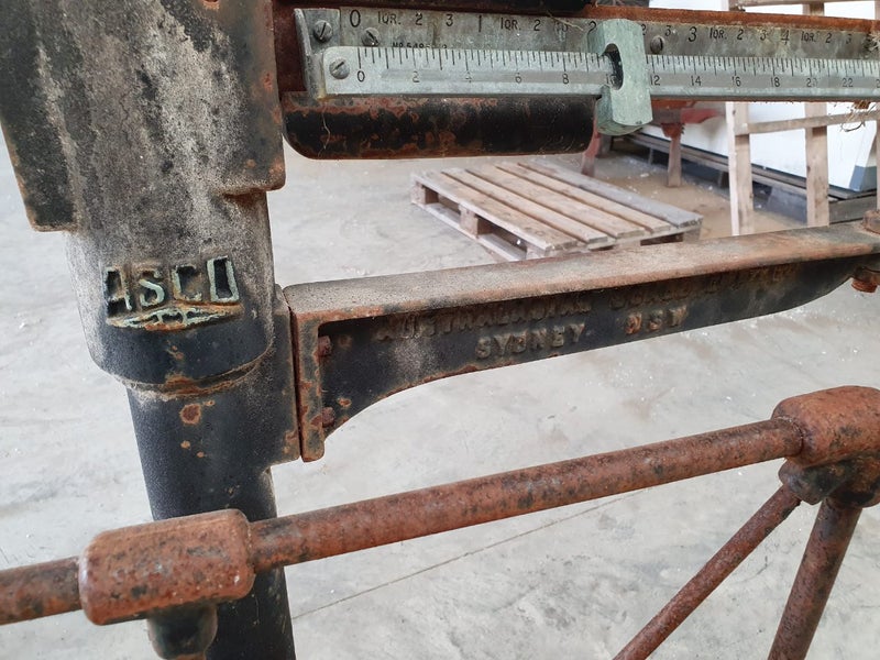 Vintage ASCO Scales Carousel 1